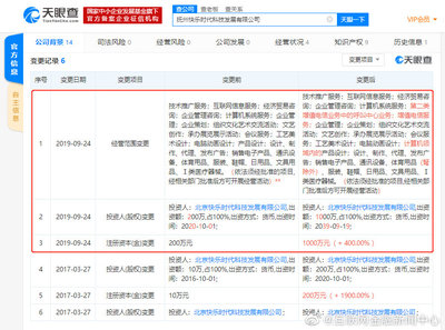 趣店全資控股公司調整經營范圍，新增呼叫中心及電信業務布局